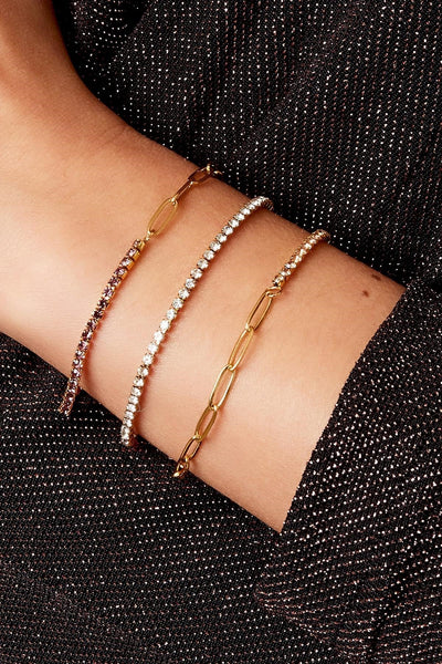 Armband | Zirkoon en ketting klein