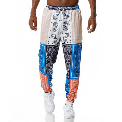 Printed jogging casual pants