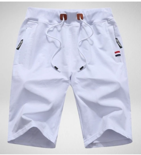 Men's Casual Classic Fit Drawstring Summer Beach Shorts