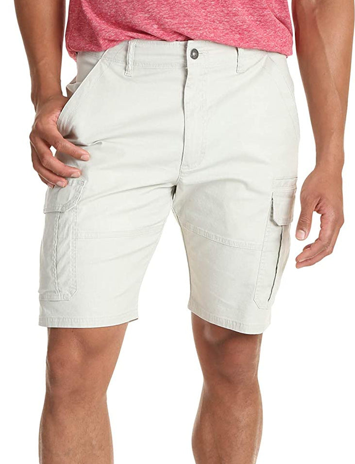 New Products Men's Pocket Casual Workwear Five Points Shorts