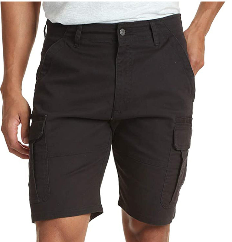 New Products Men's Pocket Casual Workwear Five Points Shorts