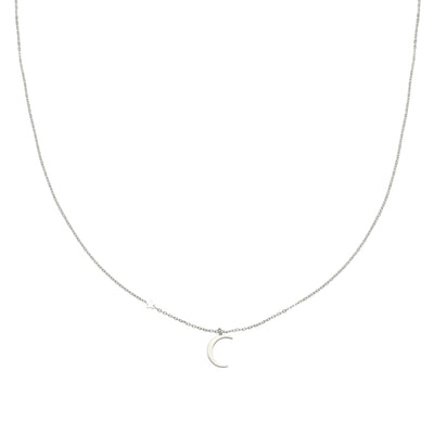 Ketting | Maanlicht zilver