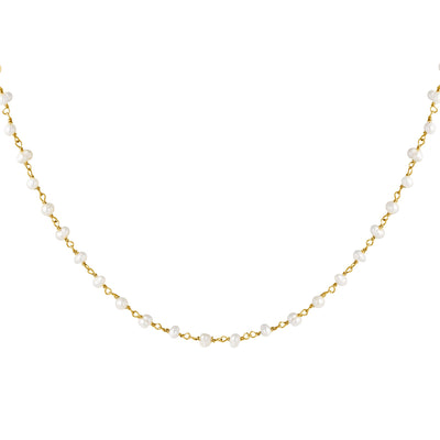 Ketting | Parels goud