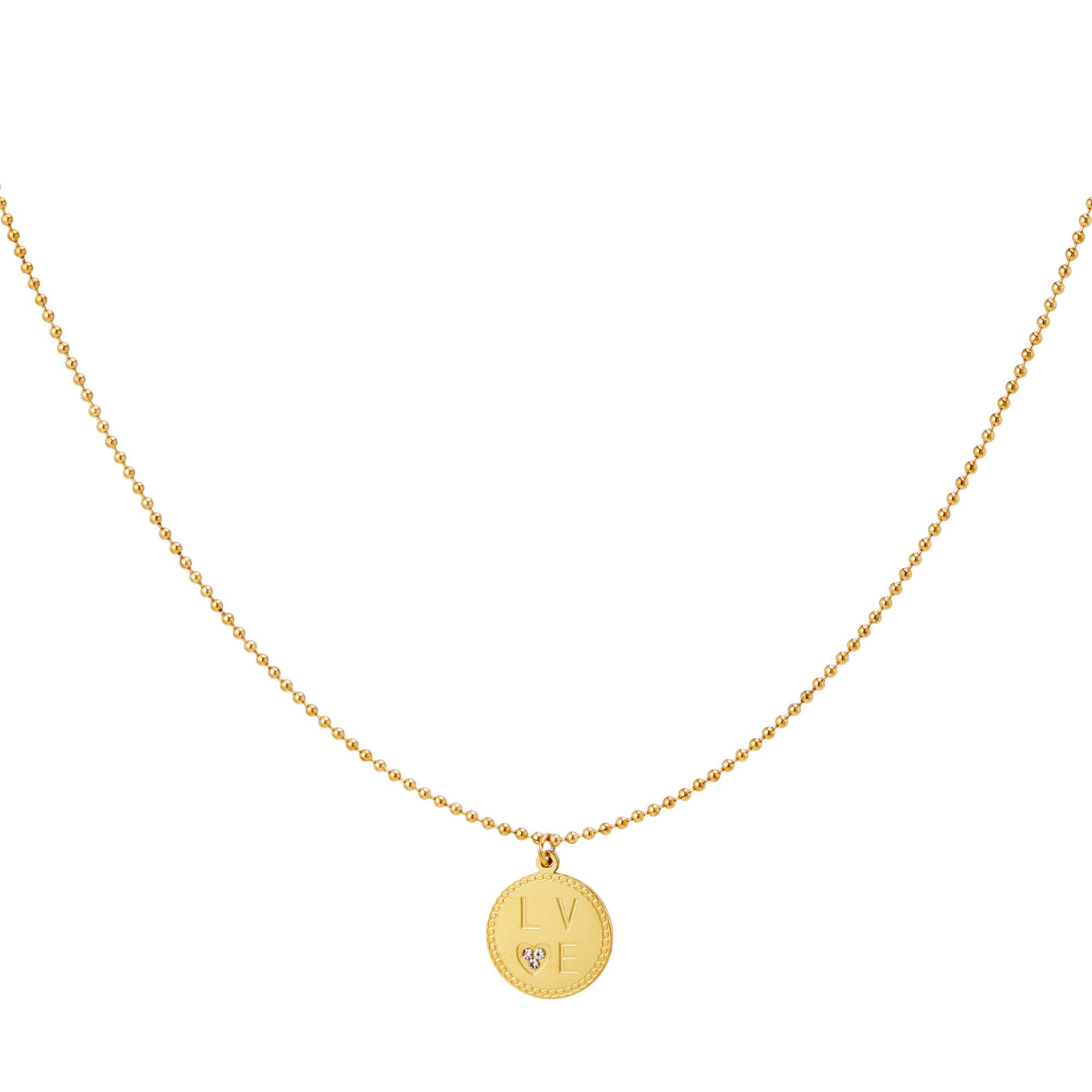 Ketting | Love goud