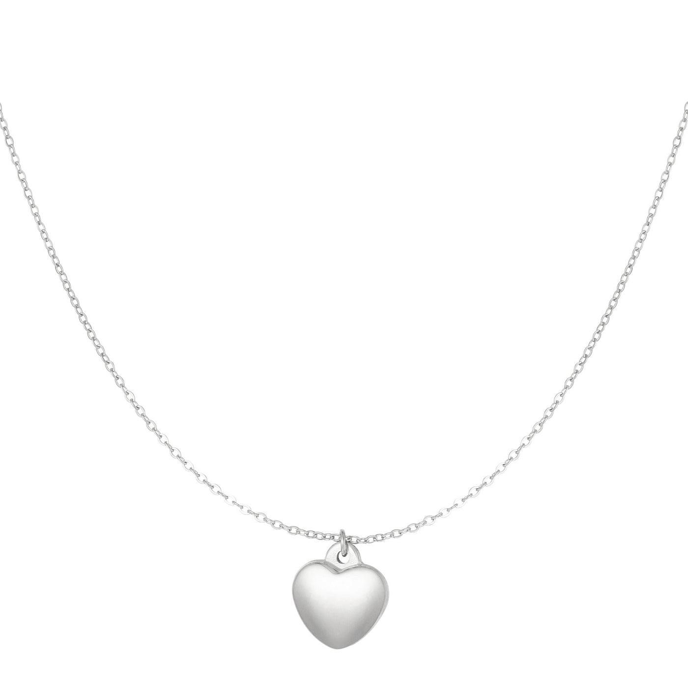 Ketting | Hart zilver