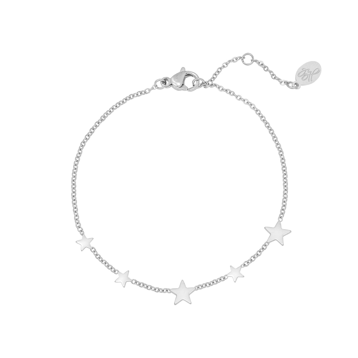 Armband | Sterren zilver