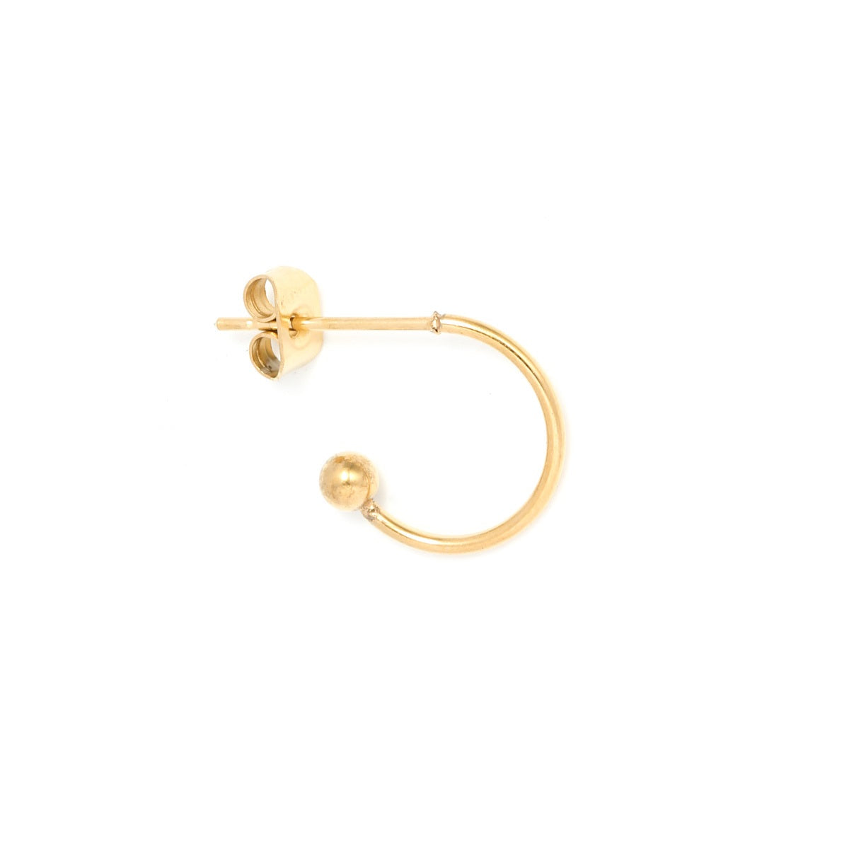 Hoops | Goud 12 mm