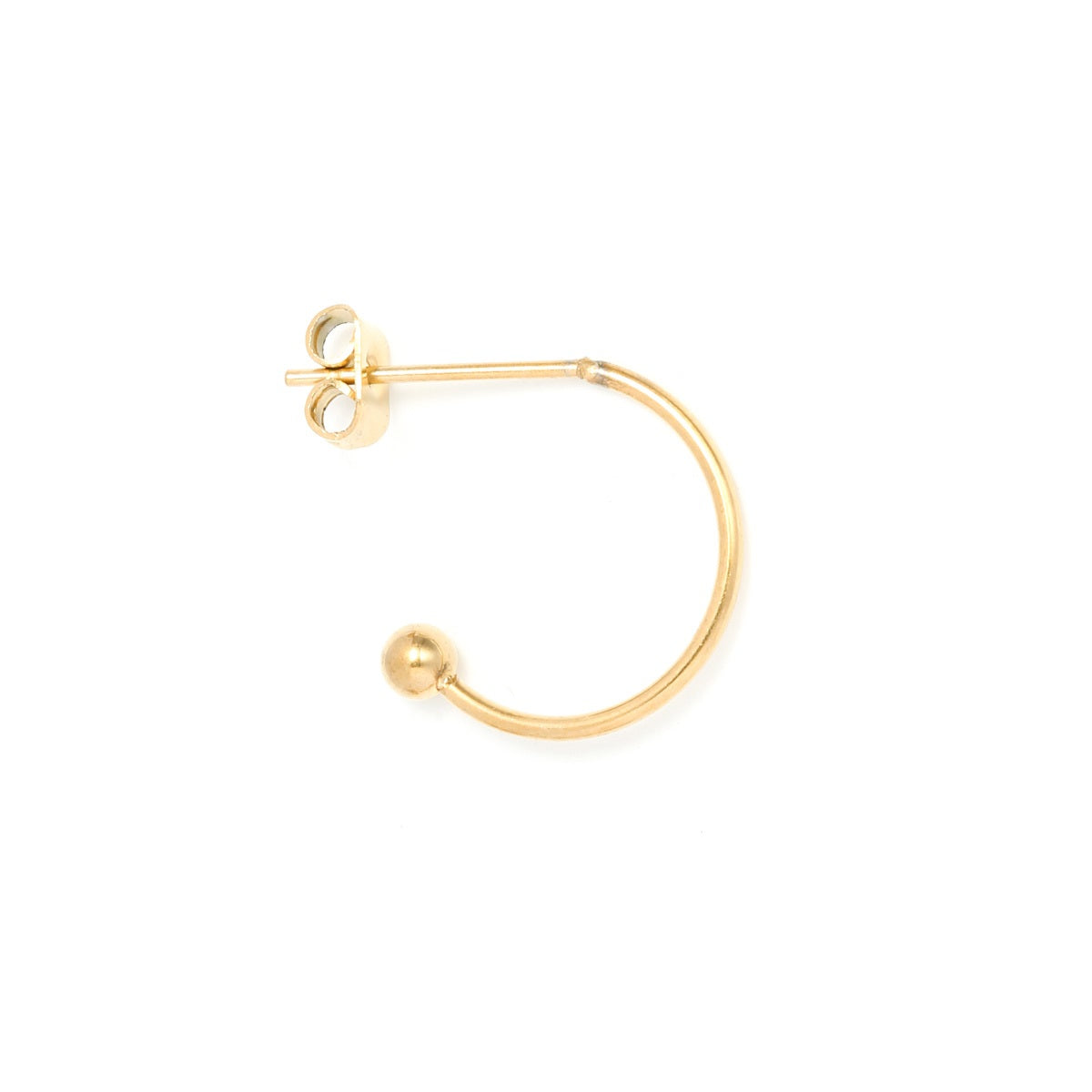 Hoops | Goud 14 mm