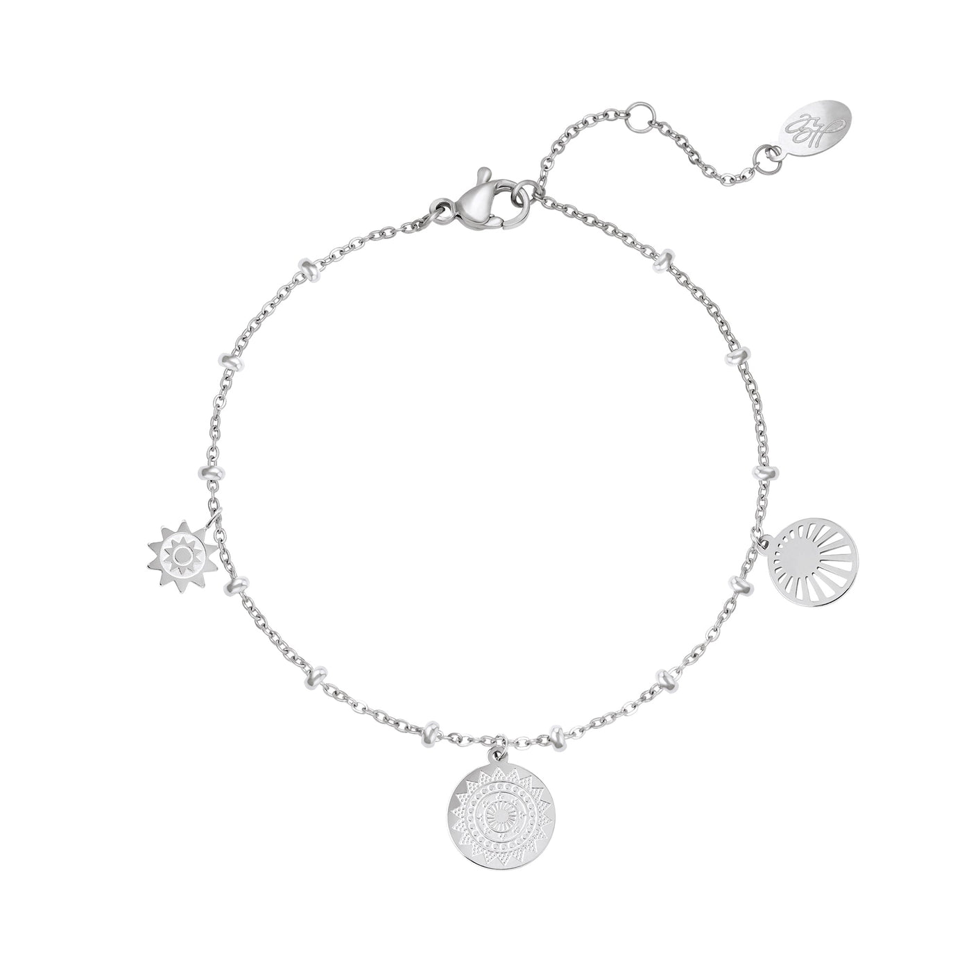 Armband | Universum zilver