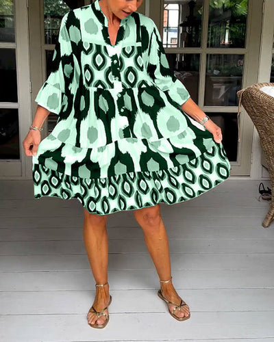 Laura - Printed Dress