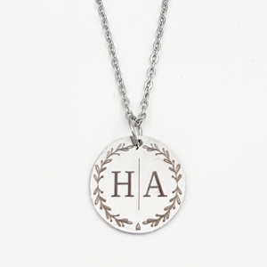 Initialen ketting | 2 initialen