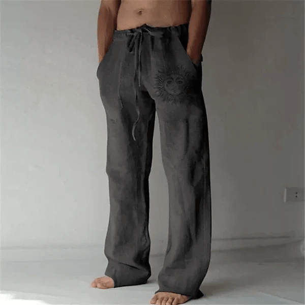 Men's Streetwear Straight Trousers