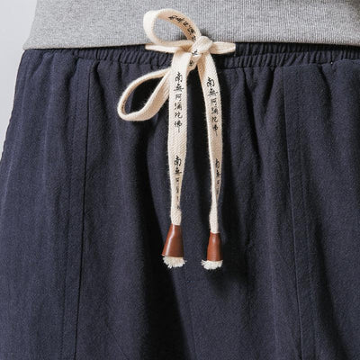 Japan's High Street Cotton Linen Harem Pants