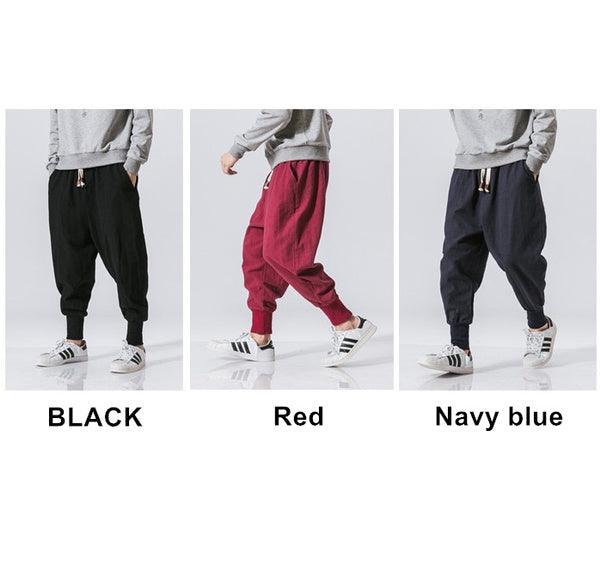 Japan's High Street Cotton Linen Harem Pants