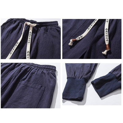 Japan's High Street Cotton Linen Harem Pants