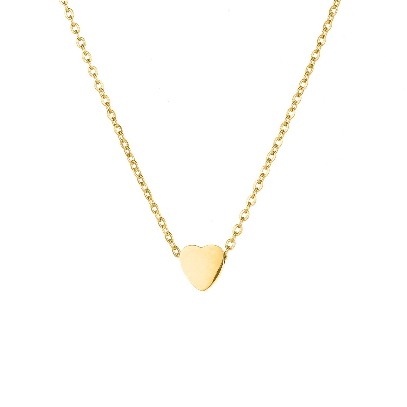 Ketting met hartje - Goud