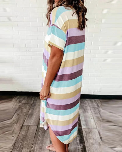 Jasmine | Comfy Striped Dress