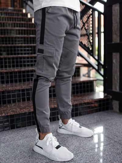 Men's Leather Bound Casual Pants