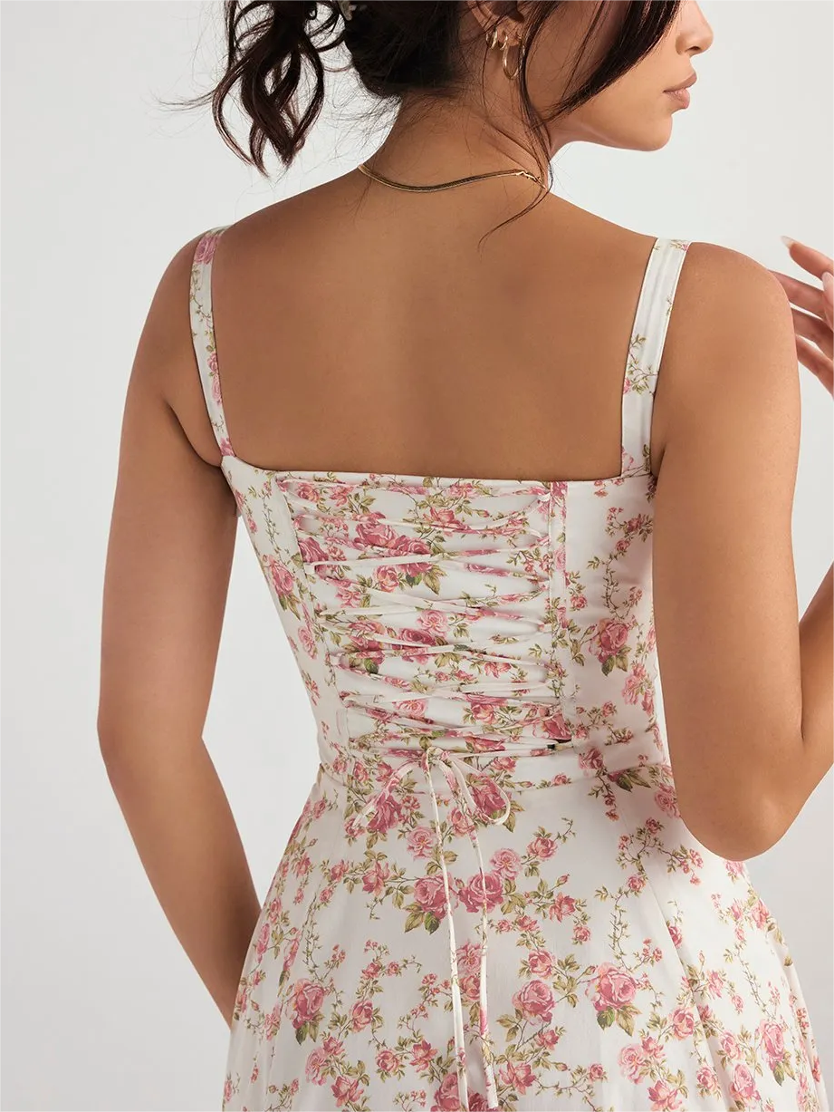 Flowered Bustier™ | Taillevormer Jurk